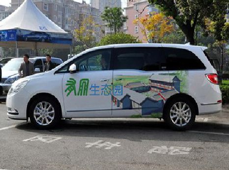 萍乡户外车贴喷绘如何保持效果?